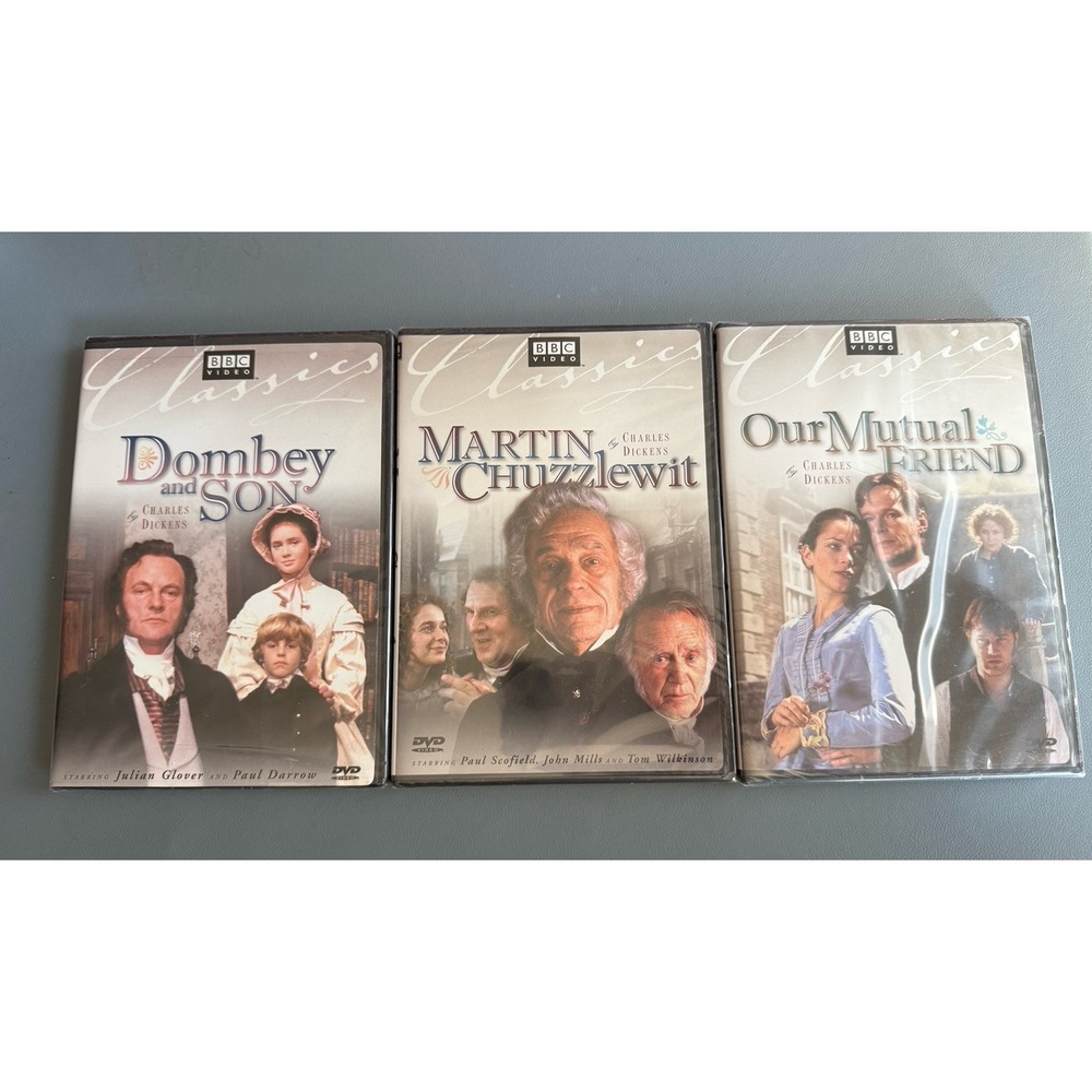 The Charles Dickens Classics (DVD 3-DISC SET) BBC Television Series NEW Sealed